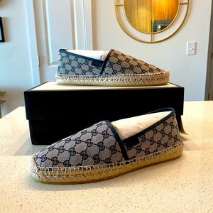Gucci Men’s Cloth Micro Soft GG Espadrille